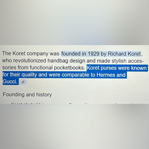 RARE!!! Vintage Koret Satchel w/ stunning gold clasp and real patent leather - Picture 4 of 11